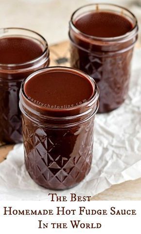 Homemade Hot Fudge Sauce, Ice Cream Sauce, Homemade Hot Fudge, Hot Fudge Sauce, Fudge Sauce, Ice Cream Toppings, Clotted Cream, Dessert Sauces, Sweet Sauce