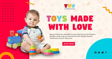 Toys Social Media Design, Toy Banner Design, Toys Creative Ads, Toy Advertisement Design, Toys Advertising Design, Toy Branding Design, Toy Store Branding, Toys Poster Design, Toy Branding