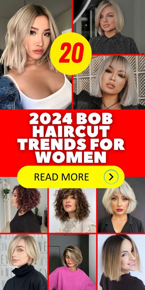 Get ready to rock the 90s revival with bob haircuts in 2024. From the iconic pixie bob to the modern layered bob, these styles are making a comeback with a fresh twist. Whether you prefer a shaggy bob or a classic inverted bob, you can flaunt your trendy side with confidence. Fall Haircuts, Hairstyle 2024, Shaggy Bob Haircut, Long Hair Trends, Trendy Bob Hairstyles, Embrace Natural Beauty, Layered Bob Haircuts, Shaggy Bob, Hair Mistakes