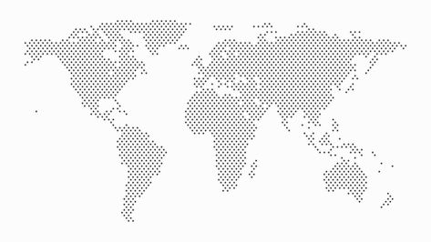 World Map Design Graphics, Dot Symbol, World Map Design, The World Map, Symbol Design, Cityscape Photos, Logo Banners, Design Graphics, Map Design