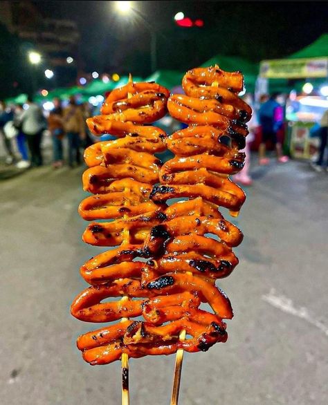 Isaw Bbq Aesthetic, Isaw Filipino Street Food, Isaw Street Food, Isaw Bbq, Nostalgic Snacks, Pinoy Street Food, Aesthetic Snacks, Filipino Street Food, Native Foods