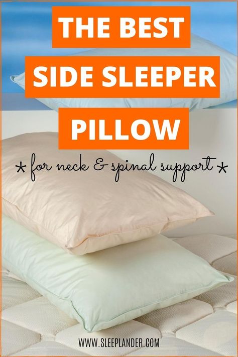 Sleeping Pillows Best, Best Pillow For Neck Pain Side Sleeper, Best Pillow For Side Sleeper, Pillows For Side Sleepers, Neck Exercise, Best Bed Pillows, Best Pillows For Sleeping, Best Pillows, How Can I Sleep