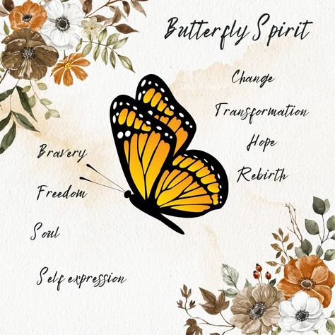 When the butterfly shows up in your life as a spirit animal or totem, it might indicate the need to look at a conflicting situation with more lightness and different perspective. This totem animal is symbolic of lightness of being and elevation from the heaviness of tensions. #butterflytotem #butterflyanimalspirit #butterfly #animalspiritmedicine Butterfly Meaning, Butterfly Family, Totem Animal, Butterfly Photos, Different Perspectives, Animal Totems, The Butterfly, Beautiful Butterflies, Spirit Animal