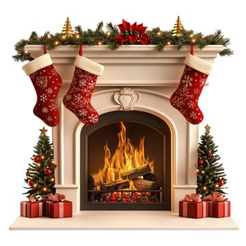 fireplace,stocking,christmas tree,decoration,holiday,present,ornament,christmas Festive Fireplace, Fireplace Stockings, Christmas Tree Png, 8 Mart, Halloween Flowers, Tree Png, Black Friday Christmas, Black And White Tree, Halloween Icons