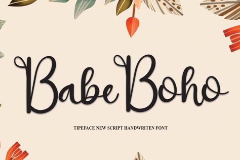 Download Babe Boho font for iOS, Android, macOS, or Windows for free in OTF and TTF formats for personal and commercial use here. Babe Boho is the latest script font is perfect for wall displays, wedding invitations, social media post logos, advertisements, product packaging, product design, labels, photography, watermarks, invitations, stationery and any project that […] The post Babe Boho Font a#font #fonts #freefont 11.567 #Cover_Ups_Tattoo #Alfabet_Font #Cv_Inspiration #Visuell_Identitet Lettering Fonts Graffiti, Graffiti Font Style, Fonts Graffiti, Typography Trends, Free Fonts For Cricut, Alfabet Font, Cv Inspiration, Boho Fonts, Visuell Identitet