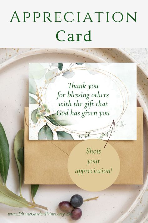 Too often we take the kindness and generosity of others for granted. Appreciation is an important gesture in our relationships with others. Send a greeting card to someone who may be waiting for words of kindness and appreciation. It could be also an expression of your friendship, love, and care! #appreciationcard #appreciationgift #pastorcard #priestgift #priestcard #pastorappreciation #thanksgivingcard #gratitudecard #upliftingcard #christiancard Thank You Messages Gratitude, Words Of Kindness, Pastor Appreciation Day, Pastor Appreciation Gifts, Christian Greeting Cards, Greeting Card Printable, Gratitude Cards, Pastors Appreciation, Gifts For Pastors