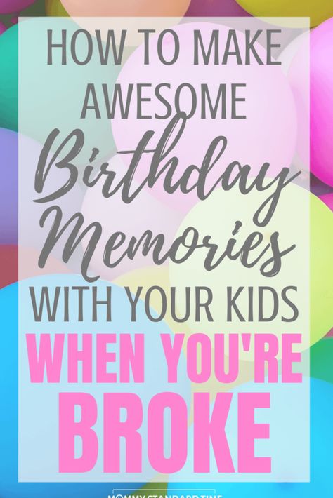 Birthday On A Budget, Birthday Budget, Budget Birthday Party, Cheap Birthday Party, Budget Birthday, Birthday Morning Surprise, Birthday Morning, Birthday Traditions, Birthday Places