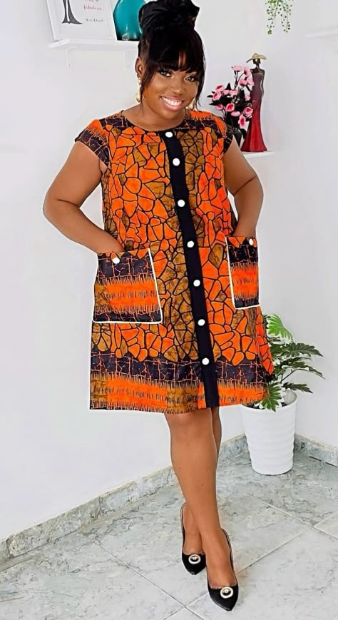 Short Kaba Styles, Latest Gown Style, Short Gown Style, Dresses African Print, Simple Dress Styles, Kitenge Fashion, Ankara Short, Fancy Short Dresses, Classy Short Dresses