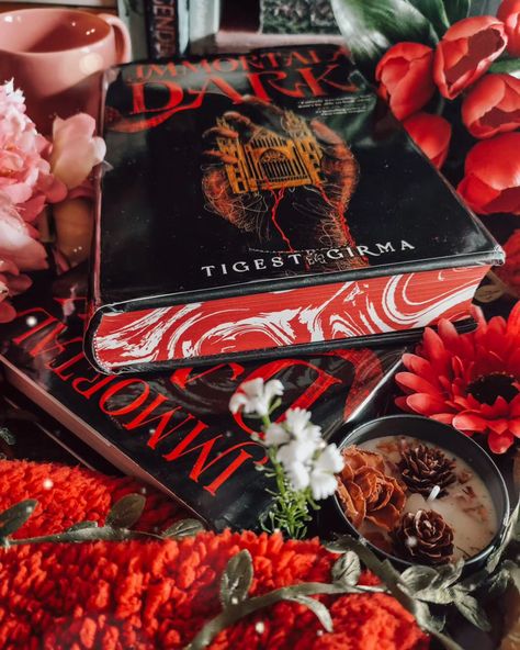 🧛🏼‍♀️⚔️~• Immortal Dark Bookstagram Tour Stop •~ ⚔️🧛🏼‍♀️ Welcome to our book tour for Immortal Dark by @tigestgirma! Immortal Dark is a dark academia fantasy romance where a lost heiress must infiltrate an arcane society and live with the handsome vampire she suspects killed her family and kidnapped her sister. Immortal Dark is out now! This book was such a treat for me! 😫 I absolutely love slow burn romances and if it's a little steamy it's even better! I felt like I won the lottery whe... Immortal Dark Fanart, Immortals After Dark Fan Art, Immortal Dark, Immortal Longings, Immortal Dark Book, Deep And Dark And Dangerous Book, Dark Books, Slow Burn, Winning The Lottery