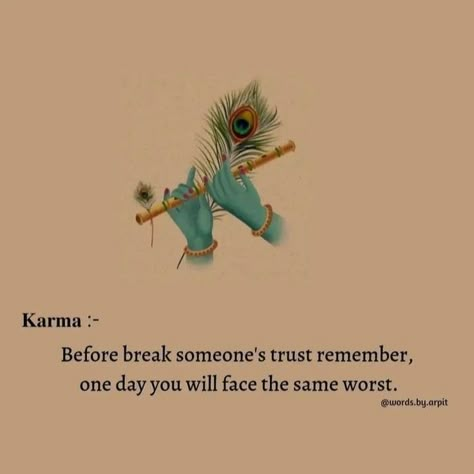 Reflect on the power of karma and trust, beautifully illustrated with a divine touch. #KarmaPower #TrustTheProcess #DivineConnection #SpiritualJourney #LifeLessons #positivevibes #cosmicenergy #manifestationmagic Indian Gods Quotes, Shree Krishna Quotes In English, Krishna Karma Quotes In Hindi, Krishna Love Quotes English, Radhakrishna Quotes Love, Lord Krishna Quotes In English, Krishna Thoughts English, Radha Krishna Quotes In English, Krishna Quotes In English