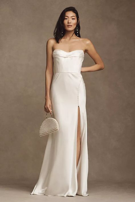 orlie by watters Watters Orlie, Illusion Wedding Gown, Anthropologie Wedding Dress, Sweetheart Wedding Gown, Strapless Wedding Gown, Sheath Wedding Gown, Elopement Wedding Dresses, Tulle Wedding Gown, Simple Gowns