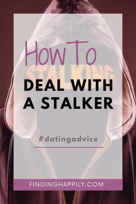 How To Protect Yourself Against A Stalker Stalking has become a high criminal offense and, the number of stalking reports continues to rise. Some people blame the increase in stalking on the Internet. However, stalking was an issue long before people had personal computers in their homes. In the previous article How To Stalk Someone, How To Deal With Stalkers, How To Get Rid Of A Stalker, Stalking Behavior, Dealing With A Stalker, Stalking Tips, Books About Stalkers, Stalking Quotes, Being Stalked