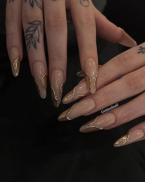 24K ✨ 📍We’re located in Bloor West Village near Jane and Runnymede station 🚉 . . #GENTEELnailsalon #downtowntoronto #higparknails #Torontonailsalon #frenchtip #nails #halloweennails #nailart #nailsonfleek #gel #nailsr2inspire #birthdaynails #acrylicnails #freehandnailart #characterart #butterflynail #y2k #crystalnail #summernail #diamondnail #valentinenails #cateyenails #3dgel #chromenail November Reset, Scorpio Nail Ideas, Victorian Nails, Aesthetics Nails, Plath Poems, Goddess Nails, Nail Picking, Witchy Nails, Fantasy Nails