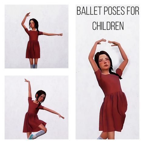 Sims 4 Ballet Cc, Children Poses, Sims 4 Couple Poses, Sims Stories, Sims 4 Cas Mods, Sims 4 Family, Sims 4 Cc Kids Clothing, Sims 4 Children, Ballet Poses