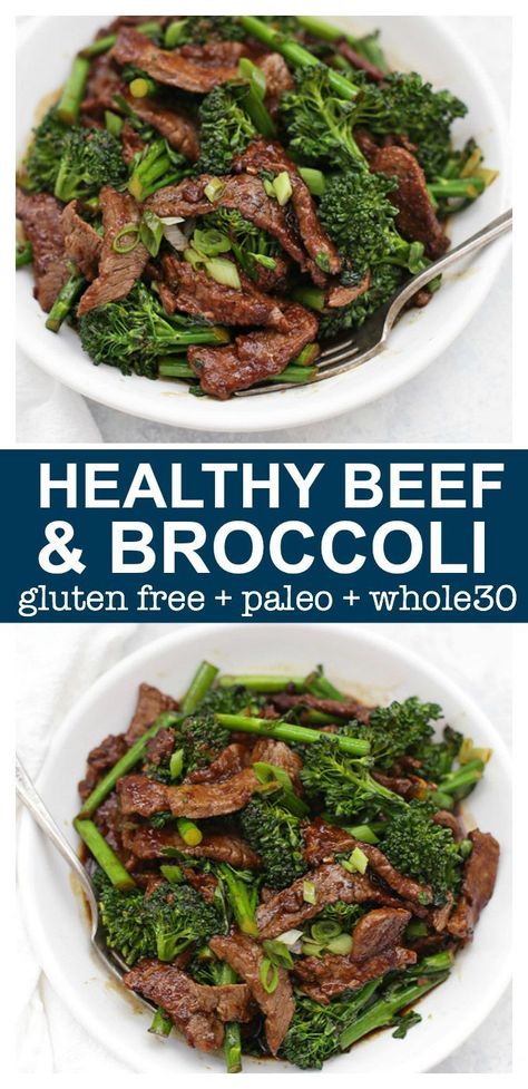 Broccoli And Beef, Healthy Beef And Broccoli, Beef Broccoli, Healthy Beef, Beef And Broccoli, Recipe 30, Broccoli Beef, Whole30 Recipes, Paleo Whole 30