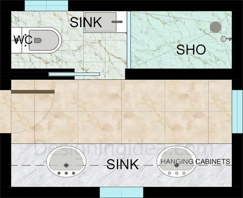 8x10 Bathroom Layout, Bathroom Layout Ideas Floor Plans, 8x10 Bathroom, Galley Bathroom, Bathroom Layout Ideas, Storage Vanity, Full Bathroom Remodel, Bathroom Floor Plans, Power Shower