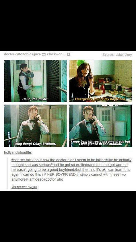 The Doctor and Clara Confusing Relationship, Doctor And Clara, Doctor Who Clara, Doctor Who Memes, Doctor Who Funny, Captain Jack Harkness, Clara Oswald, 11th Doctor, Eleventh Doctor