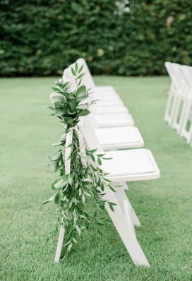 White And Blush Wedding Flowers, Florals For Wedding, White And Blush Wedding, Simple Church Wedding, Pew Markers, White Folding Chairs, Wedding Pews, Wedding Ceremony Ideas, Ceremony Chairs