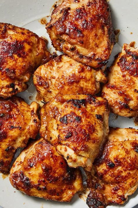 Chicken Miso Recipes, White Miso Paste Recipes, Miso Chicken Recipe, Miso Chicken Thighs, Miso Paste Recipes, Nyt Recipes, Miso Chicken, Food Bites, Miso Butter