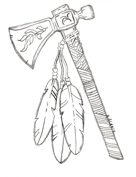 Tools for building Tomahawk Drawing, Native American Tomahawk, Indian Tomahawk, Native Indian Tattoos, Indian Skull Tattoos, Animal Stencil Art, Native American Tattoo Designs, Indian Tattoo Design, Native American Drawing