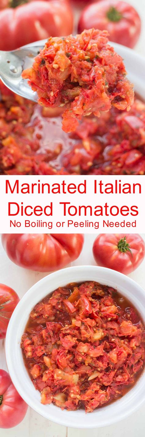 Diced Tomato Recipes, Make Tomato Paste, Canned Tomato Recipes, Recipes With Diced Tomatoes, Vegetable Cooking, Produce Recipes, Side Dishes For Chicken, Seasonal Salad, Vegetable Side Dishes Recipes