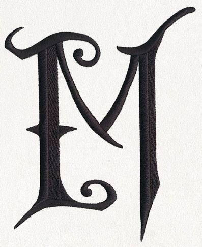 Fantasy Letter, Fantasy Alphabet, Fancy Letter M, M Letter Design, Bleach Shirt Diy, Hand Lettering Alphabet Fonts, Calligraphy Fonts Alphabet, Bleach Shirt, Creepy Drawings