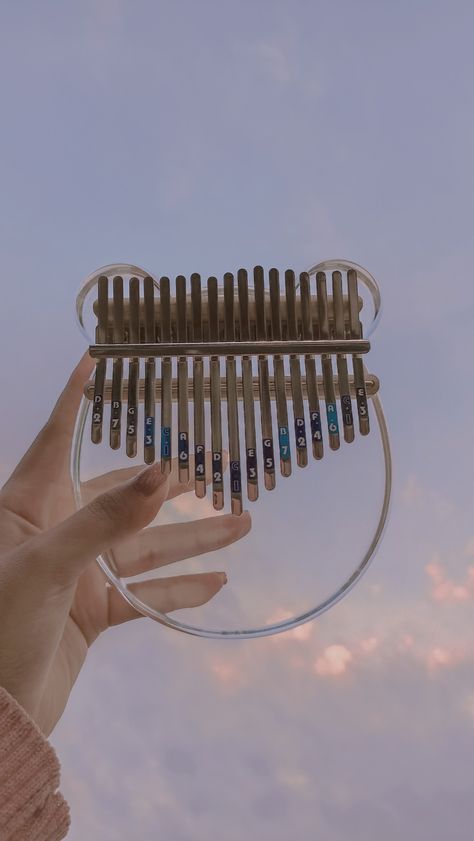 #kalimba #cute #aesthetic #kimikalimba #pinterest Kalimba Pictures, Hangdrum Art, Music Magic Aesthetic, Kalimba Aesthetic, Aesthetic Objects, Music Studio Room, Magic Aesthetic, Music Backgrounds, Instagram Photo Editing