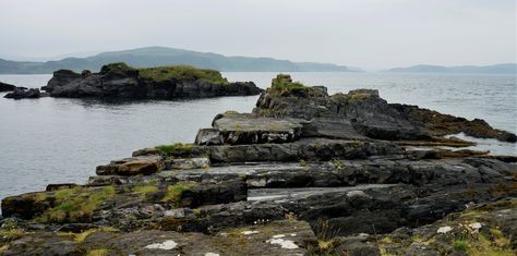 Easdale Island.Scotland. Easdale Island, Scotland, Water