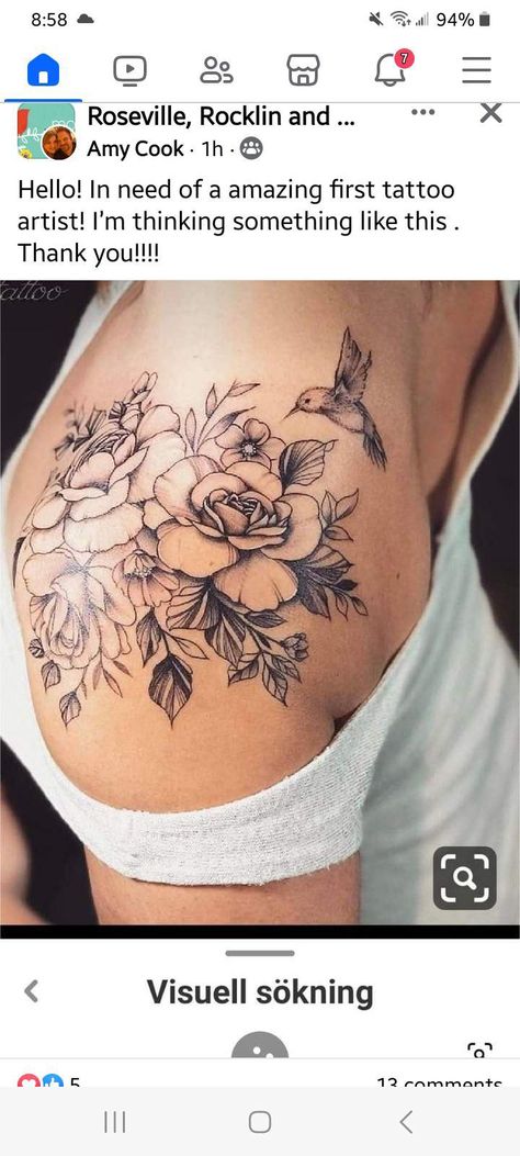 Bird Tattoo Sleeves, Vintage Tattoos, Vogel Tattoo, Easy Flowers, Marvel Tattoos, Flower Tattoo Shoulder, Cat Tattoos, Disney Tattoo, Tiny Tattoo