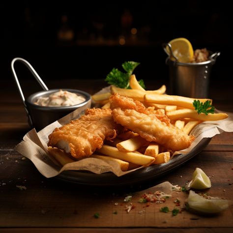 Red Robin Fish and Chips (Better Than Original) Fish & Chips, Fish And Chips Aesthetic, Cod Fish And Chips, Homemade Fish And Chips, Fish And Chips Recipe, Fish N Chips Recipe, Cod Fish Recipes, Red Robins, How To Cook Fish