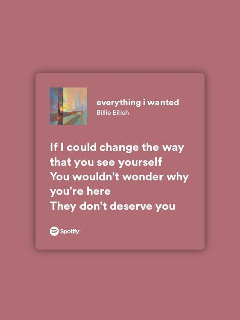 Songs That Describe Best Friends, Billie Eilish Songs Lyrics Spotify, Everything I Wanted Spotify, Billie Ellish Songs Lyrics, Everything I Wanted Billie Eilish Lyrics, Billie Eilish Song Quotes, Everything I Wanted Lyrics, Everything I Wanted Billie Eilish, Pink Song Lyrics