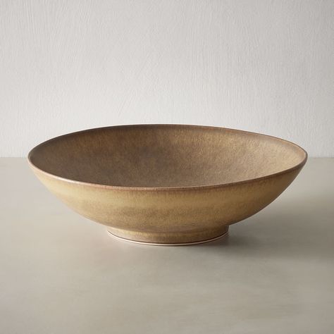 Home Kitchen & Dining Serving Bowls Kanto Salad Bowls | West Elm (US) Modern Serveware, Farmhouse Pottery, Bowl Ceramic, Stoneware Dinnerware, Porcelain Dinnerware, Pottery Crafts, Dinner Plate Sets, Pasta Bowls, Pottery Pieces