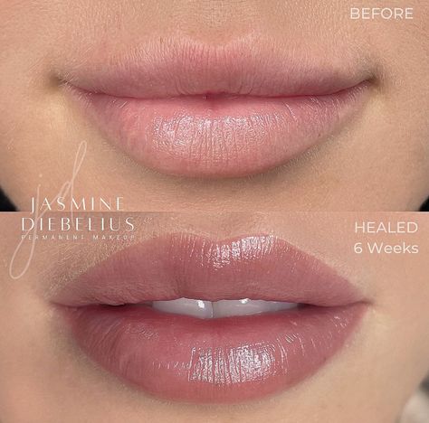 Lip Color Tattoo, Lip Permanent Makeup, Permanent Makeup Eyeliner, Lips Inspiration, Permanente Make-up, Botox Lips, Permanent Lipstick, Permanent Eyeliner, Permanent Cosmetics