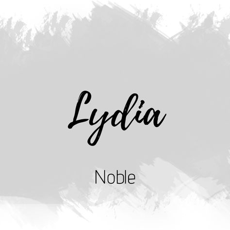 Lydia Name Aesthetic, Lydia Name, Interesting Names, Name Aesthetic, Oc Names, Meaningful Baby Names, Mom Aesthetic, Christian Names