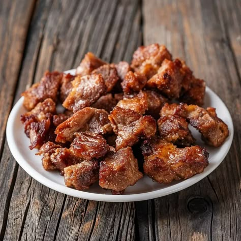 Discover the joy of Haitian Pork Griot - a flavorful, spicy marinated pork dish, perfect for family meals. Serve with pikliz for a true Caribbean feast. Haitian Fried Pork, Haitian Holiday Food, Haitian Griot Recipe, Griot Haitian Recipe, Pork Griot, Haitian Griot, Haitian Spaghetti, Beef Stew Slow Cooker, Haitian Food