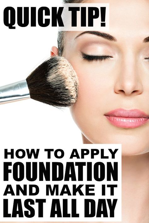 Foundation With A Brush, Makeup Tutorial Foundation Flawless Face, Foundation Routine, Apply Foundation, Foundation Tips, Makeup Tutorial Foundation, Make Up Tutorials, Liquid Makeup, Makeup Tricks