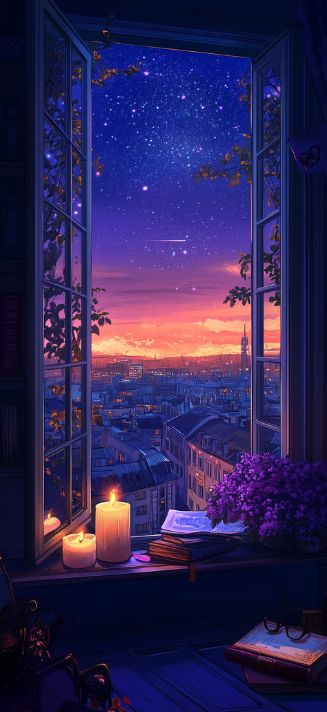 Cute Wallpapers Cartoon Disney Wallpaper, Evening Sky Aesthetic, Evening Scenery, Evening Reflection, Window Wallpaper, Beautiful Scenery Photography, Dreamy Artwork, Desktop Wallpaper Art, Art Gallery Wallpaper