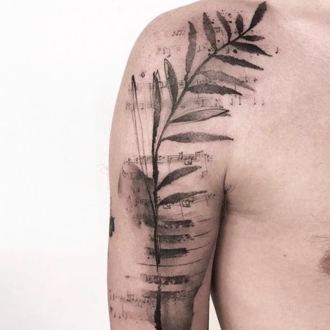 Leaf Tattoo, Abstract Leaf, Tattoo Cover-up, English Tattoo, Abstract Tattoo, Cover Up Tattoos, Forearm Tattoo, Couple Tattoos, Ink Art