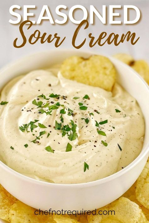 Seasoned Sour Cream For Waffle Fries, Seasoned Sour Cream Recipe, Lavosh Recipe, Waffles Fries, Sauce With Sour Cream, Sour Cream Dip Recipes, Sour Cream Dipping Sauce, Seasoned Sour Cream, Sour Cream Potatoes