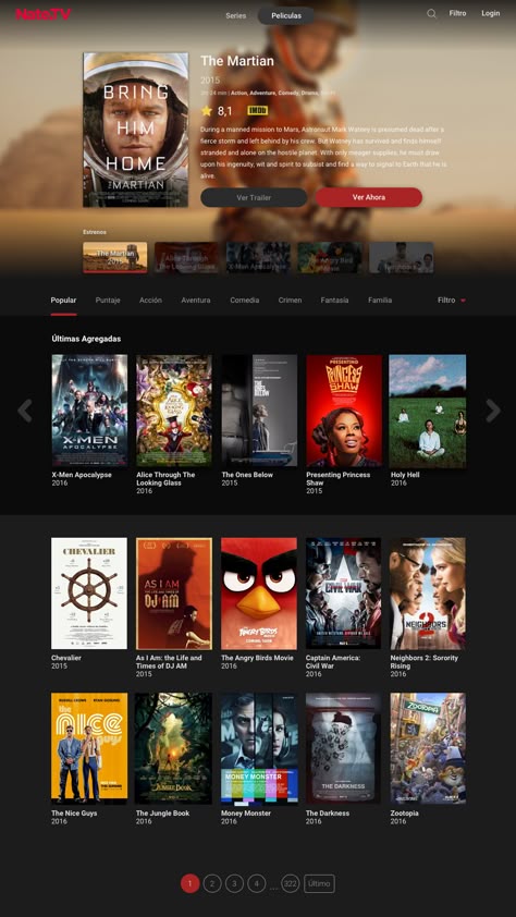 Cinema Theme, Web Movie, Movie Site, Web Design Examples, Movie App, Movie Website, Banner Design Inspiration, Mobile Web Design, Ui Design Website