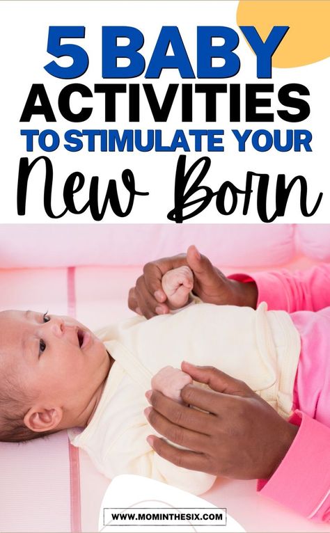 Playtime With Newborn, Newborn Stimulation Activities, Newborn Playtime Activities, Activities For 1 Month Old Baby, Newborn Stimulation, Newborn Playtime, Newborn Baby Activities, 0 3 Months Baby Activities, 3 Months Baby Activities