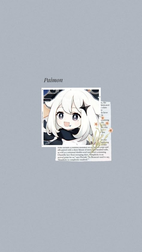 Paimon Wallpaper, Genshin Wallpapers, Genshin Wallpaper, Elemental Magic, Chibi Anime Kawaii, Minimal Wallpaper, Anime Backgrounds Wallpapers, Laptop Wallpaper, Phone Themes