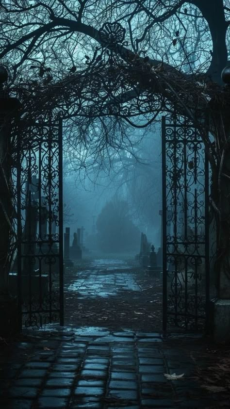 Cemetery Aesthetic Dark, Gothic Landscape Photography, Aesthetic Cemetery, Cemetery Wallpaper, Cemetery Background, Cemetery Aesthetic, Graveyard Background, Goth Nature, Gothic Atmosphere