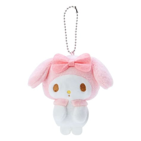 Sanrio Plush Keychain, Sanrio Keychain Plush, Kidcore Clothes, Kuromi Pfp, Grumpy Bunny, Cute Heart Drawings, Fluffy Toys, Pastel Pink Icons:), Sanrio Keychain