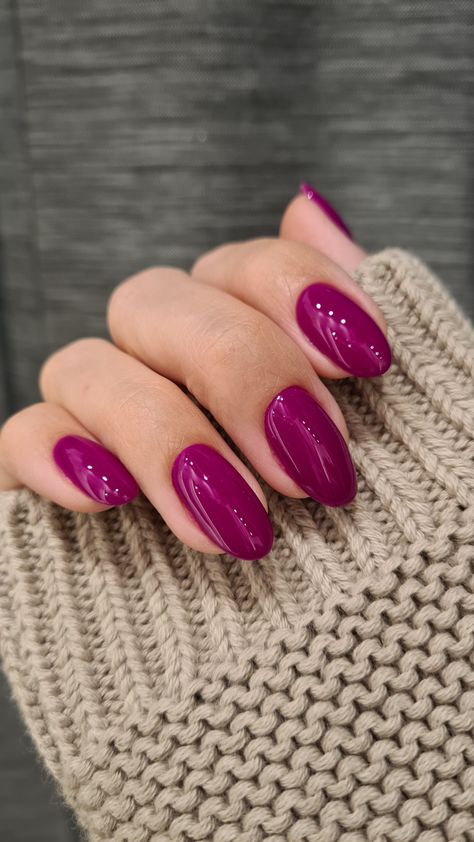 Raspberry Nails, Magenta Nails, Berry Nails, Dark Pink Nails, Milky Nails, Purple Nail, Elegant Nails, Minimalist Nails, Classy Nails