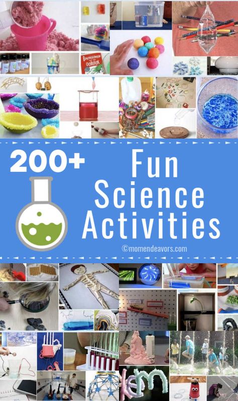 Helping teachers and parents making online learning more manageable with these 200+ fun & educational science activities for kids! Summer Experiments, Fall Science Experiments, Projects To Do At Home, Science Experiments Kids Elementary, Spring Science, Fall Science, Toddler Science Experiments, Winter Science, Science Experiments For Kids