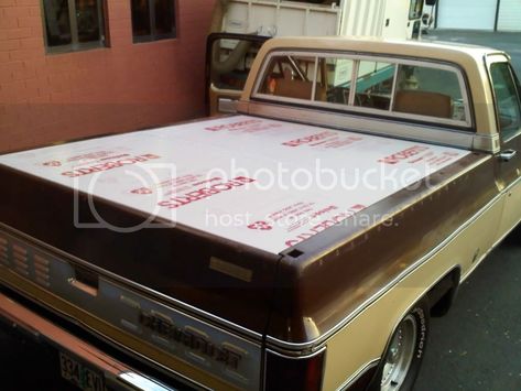 Homemade bed cover plans - The 1947 - Present Chevrolet & GMC Truck Message Board Network Bed Cover Ideas, Gmc Truck Accessories, Pickup Truck Bed Covers, Diy Truck Bedding, Homemade Beds, Teardrop Caravan, Truck Bed Camping, Custom Truck Beds, Bed Cover Design