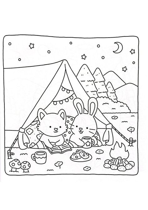 Fuzzy Hygge: Cute and Cozy Coloring Book for Adults & Teens 19 Jelly Cat Colouring Pages, Cosy Coloring Pages, Fuzzy Coloring Book, Coloring Pages Fuzzy Hygge, Cozy Coloring Pages For Adults, Cozy And Cute Coloring Book, Cozy Cute Coloring Pages, Cozy Coloring Book Pages, Cute Colouring In Pages Aesthetic