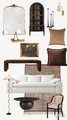 Living Room Design 2024, Living Room Vision Board, Living Room Moodboard, Transitional Interior Design, Transitional Home, Casa Vintage, Apartment Decor Inspiration, Vintage Interiors, Appaloosa