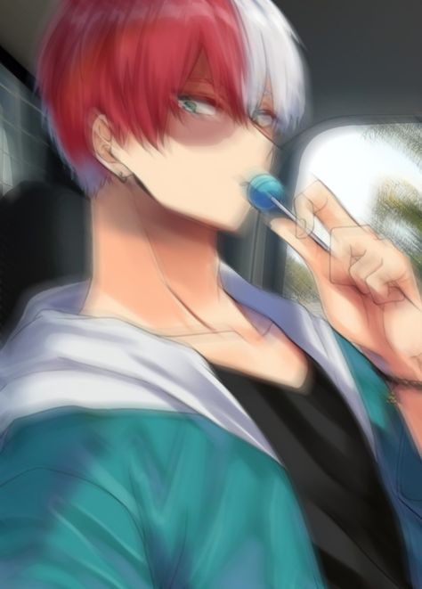 Todoroki on a car ride with y/n ❤️ Todoroki Wallpaper, Wallpaper Sun, Wallpaper For Mobile, Desktop Computer, Cute Anime, Car Ride, Anime Boy, Anime